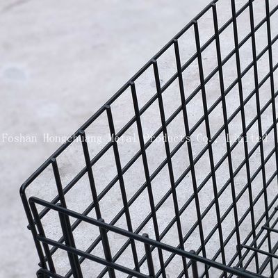 Вагонетки клетки металла торгового центра дизайн портативной простой современный с вагонеткой клетки хранения подушки вагонетки клетки колеса
