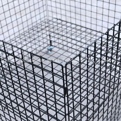 Вагонетки клетки металла торгового центра дизайн портативной простой современный с вагонеткой клетки хранения подушки вагонетки клетки колеса