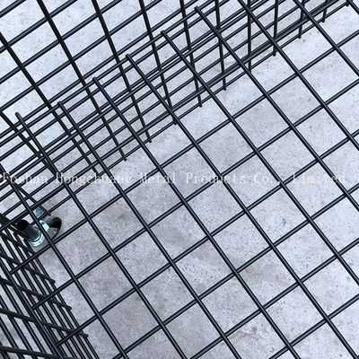 Вагонетки клетки металла торгового центра дизайн портативной простой современный с вагонеткой клетки хранения подушки вагонетки клетки колеса