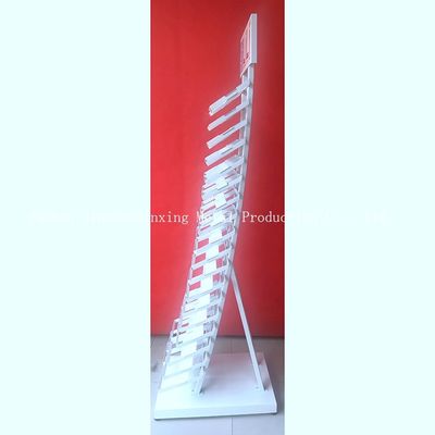 стеллаж для выставки товаров образца высоты 320*480 mm 2050mm, стеклянные стеллажи для выставки товаров с белизной