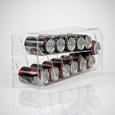 Портативная автошина TUV 2 аттестует ясный акриловый ящик для хранения для напитка, пластикового шкафа хранения кладовки консервов
