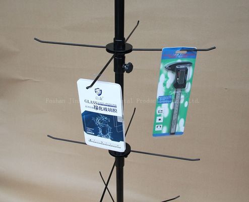 3 стеллаж для выставки товаров высоты ширины 1780mm ярусов 550mm вращая в случай телефона