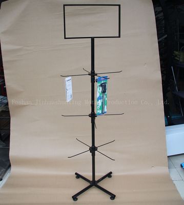 3 стеллаж для выставки товаров высоты ширины 1780mm ярусов 550mm вращая в случай телефона