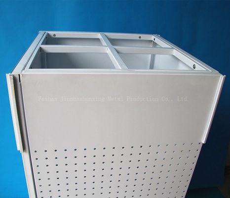 стеллаж для выставки товаров высоты длины 1440mm 540mm вращая, вращая Pegboard показывает встали на сторону 4, который