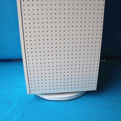 стеллаж для выставки товаров высоты длины 1440mm 540mm вращая, вращая Pegboard показывает встали на сторону 4, который