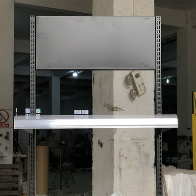 Розница супермаркета стеллажа для выставки товаров постельных принадлежностей подушки лоскутного одеяла металла черная