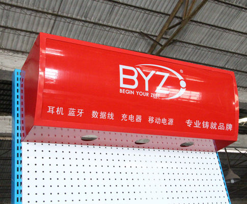 Стеллаж для выставки товаров случая телефона L900mm H2200mm, стеллаж для выставки товаров аксессуаров сотового телефона 	 Стойка пола