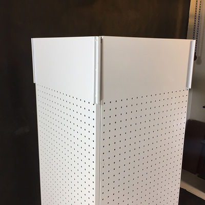 Стеллаж для выставки товаров H1440mm W540mm Pegboard, шкаф 4 обтекателя втулки Pegboard Countertop встал на сторону