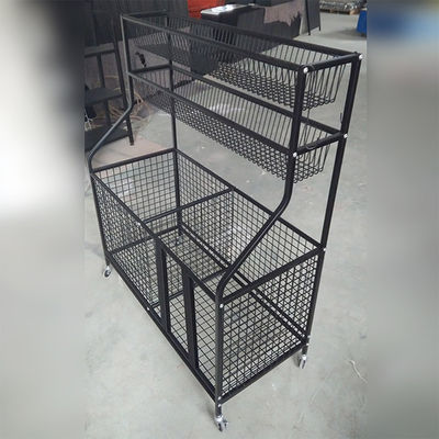 42inch шкаф организатора спортивного инвентаря длины высоты 36inch с корзинами и крюками